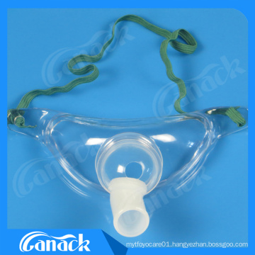 Disposible Tracheostomy Mask 100% PVC Safe Medical for First Aid Devices Dehp Free OEM Approval